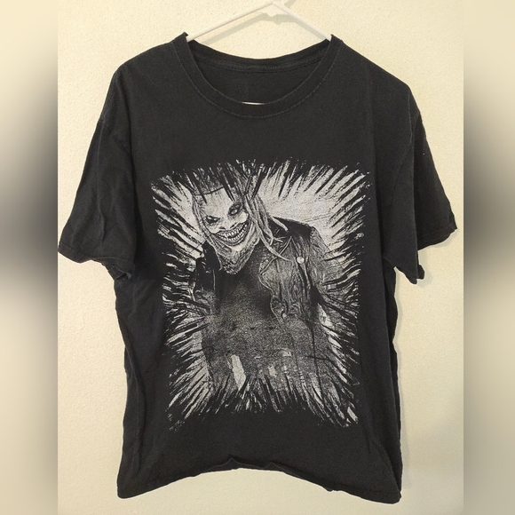WWE Other - WWE Authentics Bray Wyatt The Fiend Black Graphic T Shirt Mens Large Black RIP